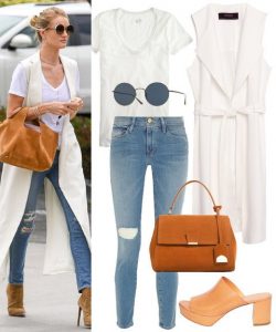 3 Tips for Styling a White T-shirt from Hollywood’s Celebs
