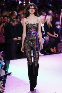 Couture Catsuits; Paris thanks Alexander Wang and Bella Hadid