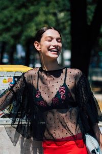 Wear Sheer Tulle on the Street, We Dare You!