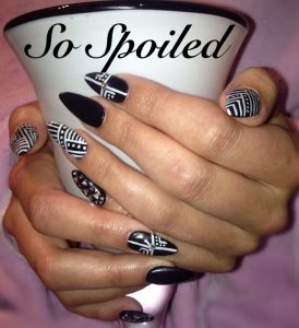 Beautiful Black Nail Art Designs To Try Out Right Now