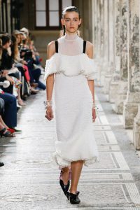 White Dresses; best white dress collections from Resort 2018