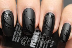 Beautiful Black Nail Art Designs To Try Out Right Now