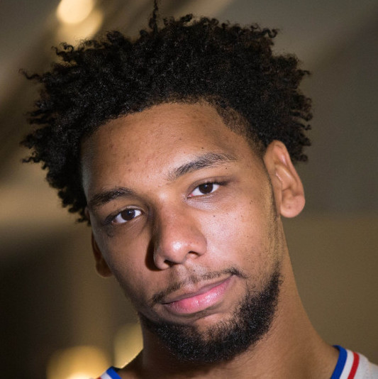 Jahlil Okafor sponge hair