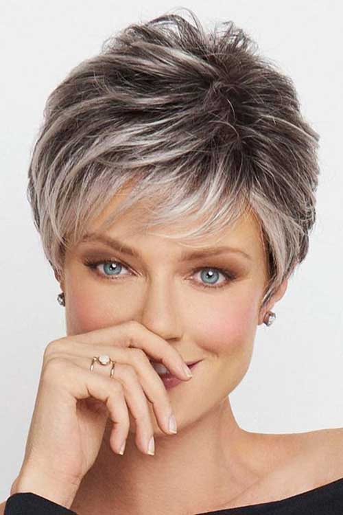 best short haircuts for older ladies