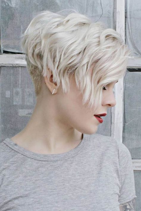 Textured pixie cut for thick hair – short hairstyles’ trends