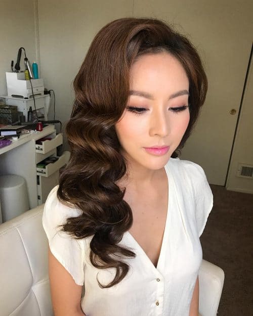 hairstyle waves 2018