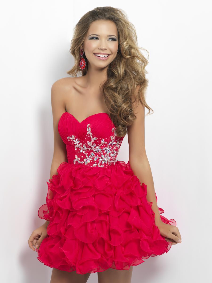 Beads And Jewels On Multilayered Dress