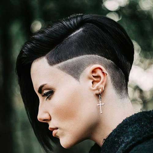 8.Short Side Haircut Short Side Haircuts-8
