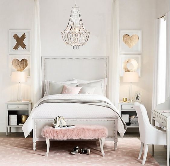 Appealing Baby Pink Room Décor