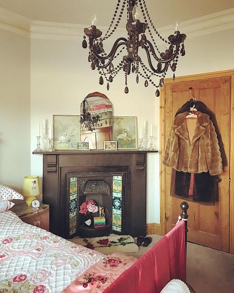 Fireplace With Vintage Charm