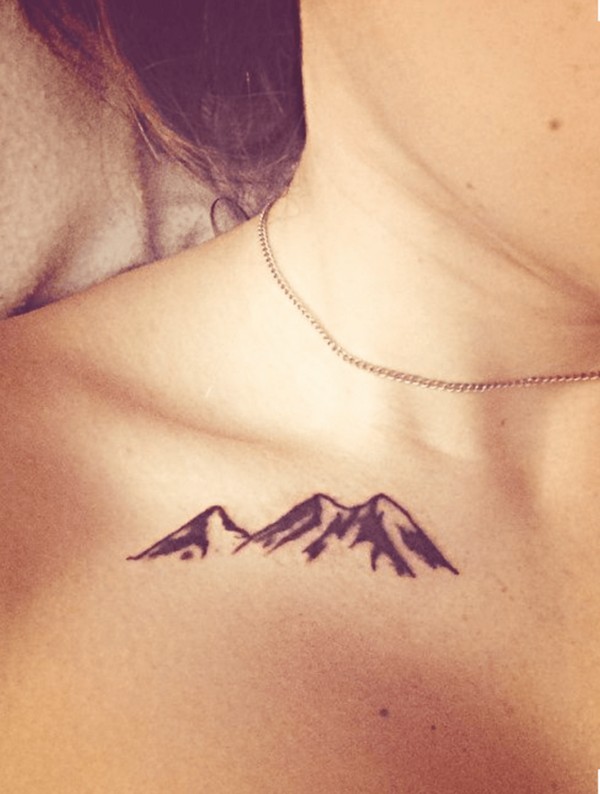Collarbone Tattoo Girl