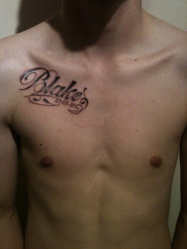 Collarbone Tattoo Small