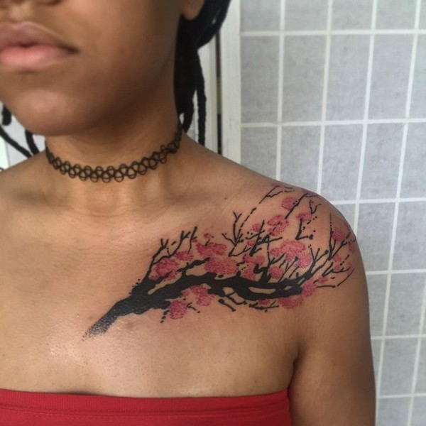 Cute Collar Bone Tattoo Ideas