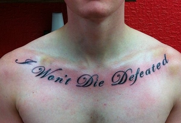 Holly Hagan Collarbone Tattoo