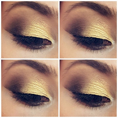 Astounding Golden Eye Summer Makeup