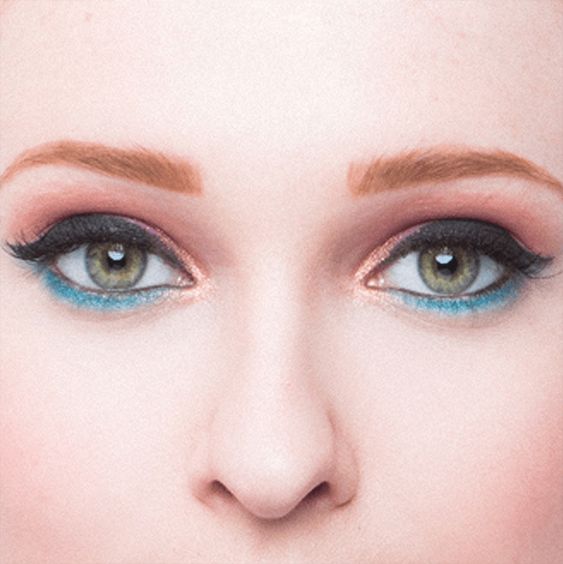 Trendy Mermaid Makeup