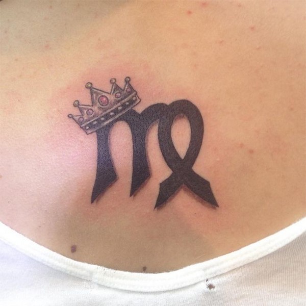 Crown Tattoo For Girl