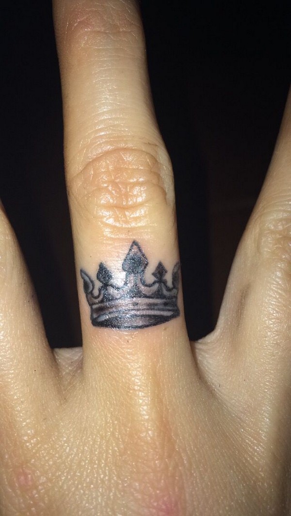 Crown Tattoo In Hand