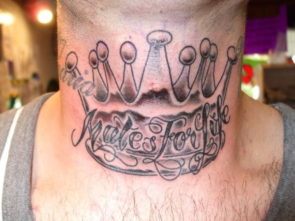 Crown Tattoo Watercolor