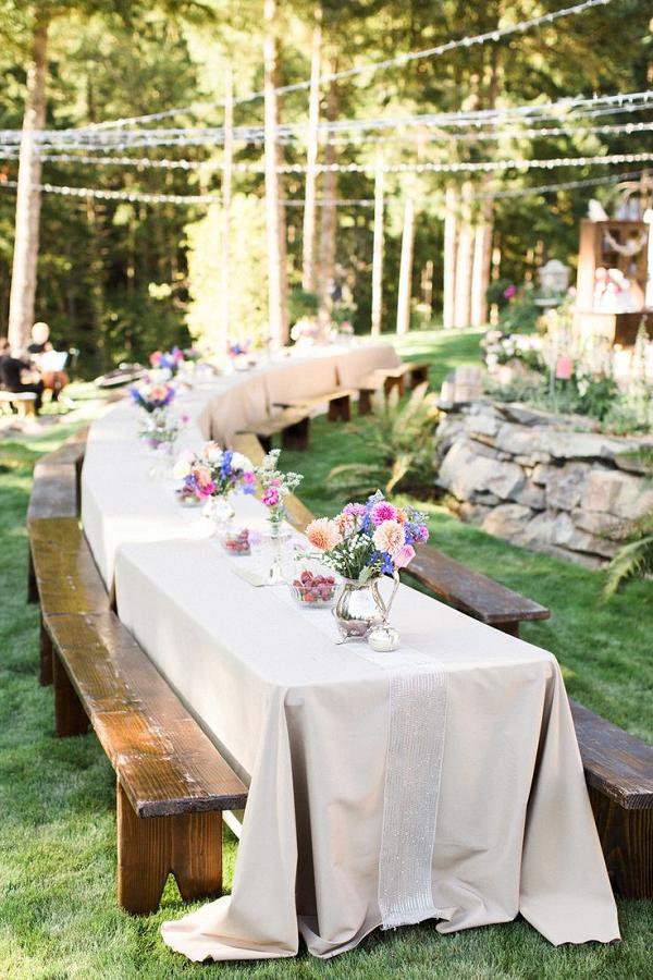 Patio Spring Wedding Decoration