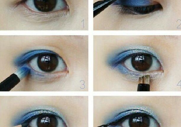 Adorable Blue Eye Makeup