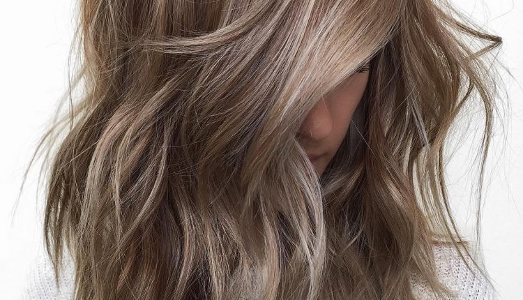 Pretty Balayage Ombre Hair Styles for Shoulder Length Hair, Medium Haircut Color Ideas
