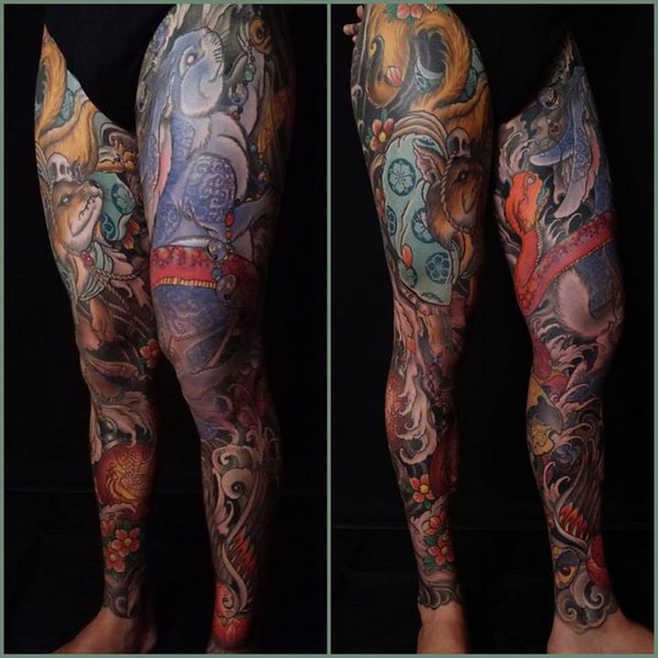 Full Leg Tattoos