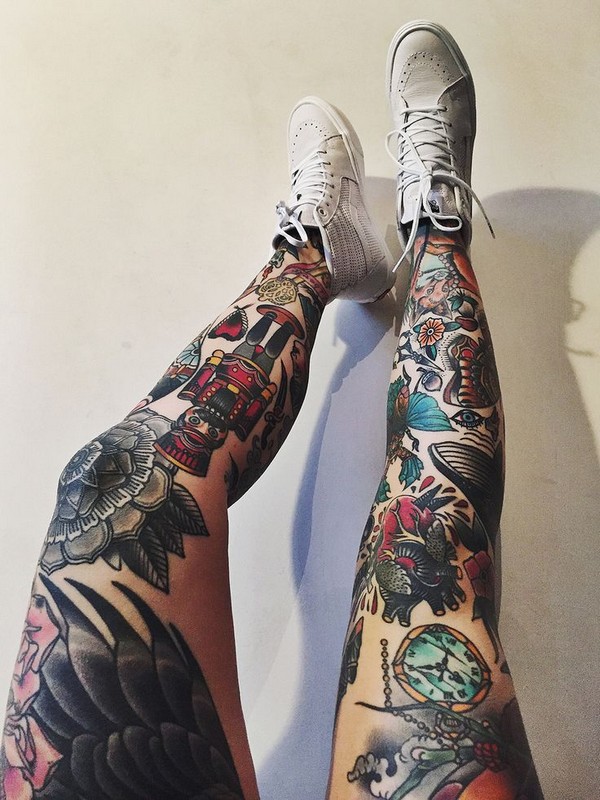 Cool Leg Tattoos For Guys