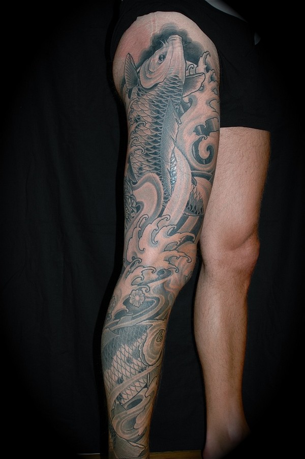 Mens Leg Tattoos