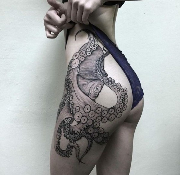 Leg Tribal Tattoos