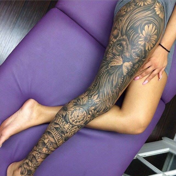 Small Leg Tattoos For Guys