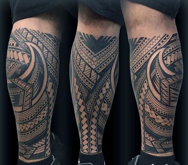 Lower Leg Tattoo