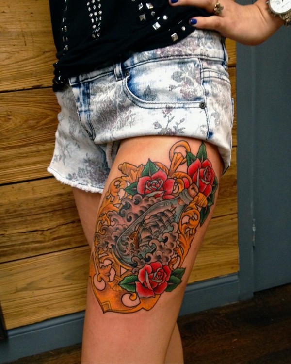 Leg Tattoos Designs