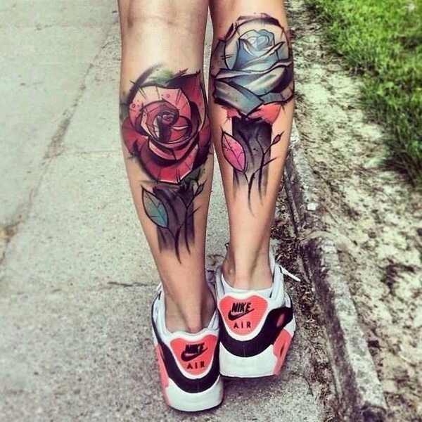 Lower Leg Tattoos