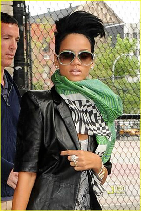 Rihanna Short Hair 2018 Rihanna Sunglasses Short