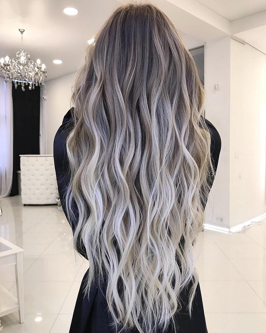 Stylish Balayage Ombre Long Hair Style for Women, Long Haircut Designs
